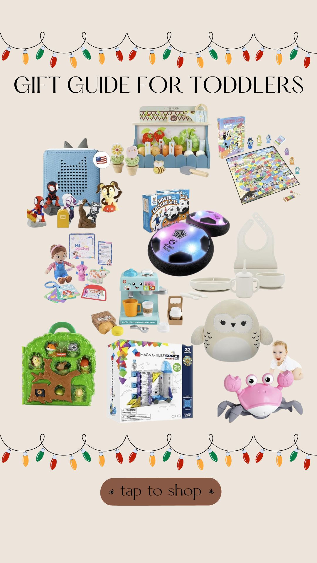 holiday gift guide for toddlers 

 #LTKGiftGuide #LTKHoliday #LTKKids