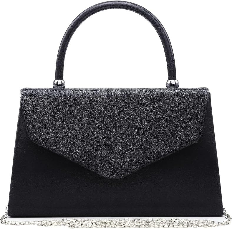 Dasein Women's Evening Bag Party Clutches Wedding Purses Cocktail Prom Handbags with Frosted Glit... | Amazon (US)