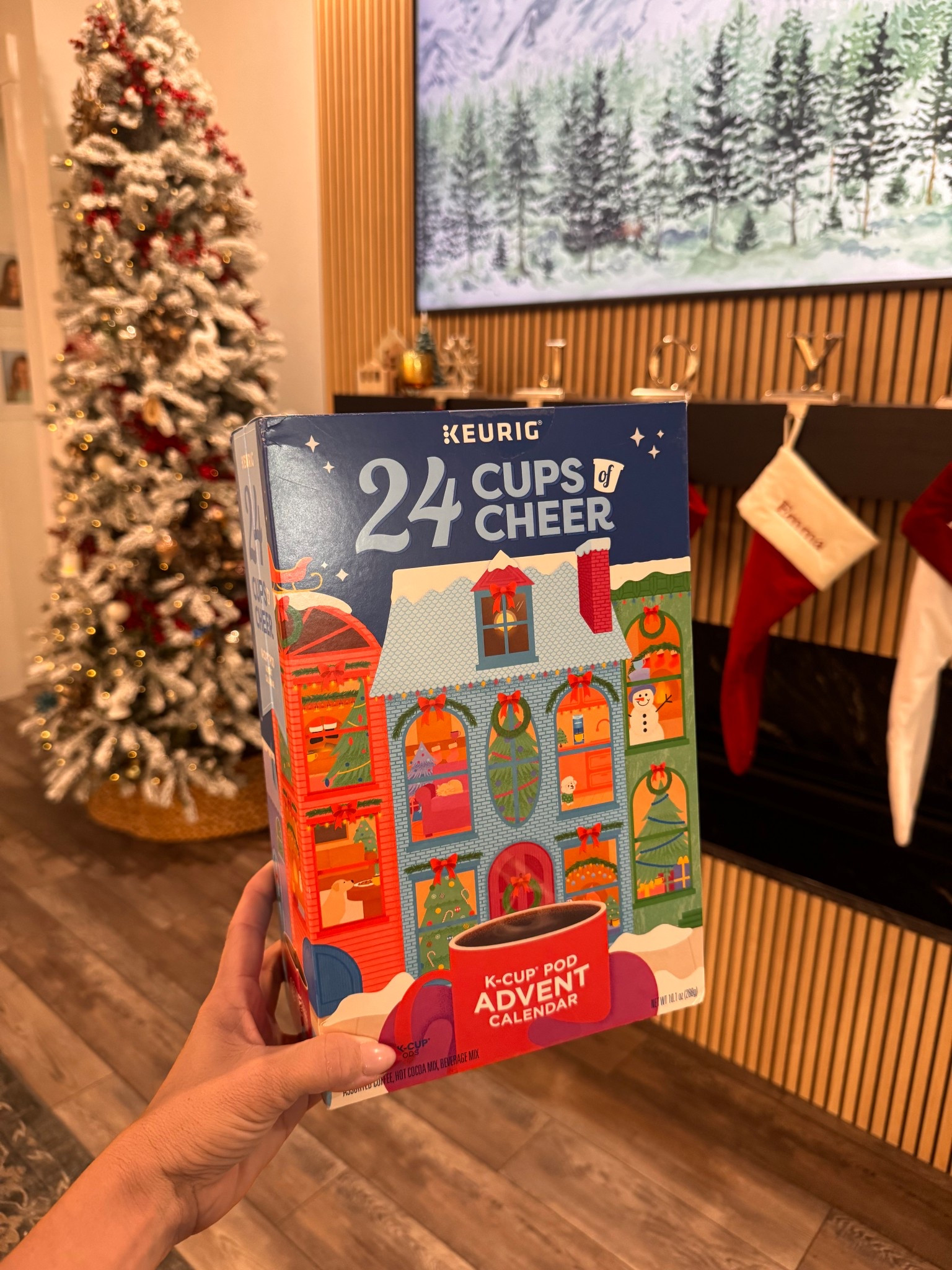 K cup advent calendar, Keurig calendar, coffee advent calendar 