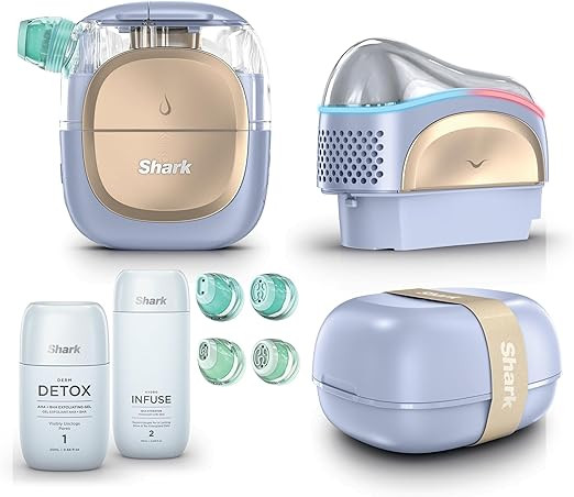 Shark FacialPro Glow. The UK's first at-home facial; pore extraction, hydration & dual temp-sculp... | Amazon (UK)