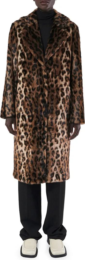 Apparis Tikka Leopard Print Faux Fur Coat | Nordstrom | Nordstrom