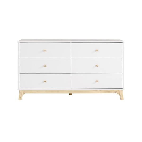 MOD 60"W 6-Drawer Double Dresser | Bed Bath & Beyond