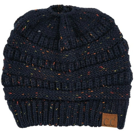 DressBarn Women s Navy CC® Bun Confetti Beanie Dress - O/S | Walmart (US)