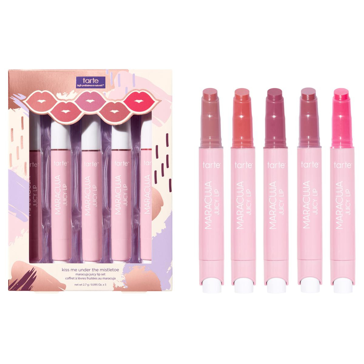 tarte 5-piece Maracuja Juicy Lip Set | HSN