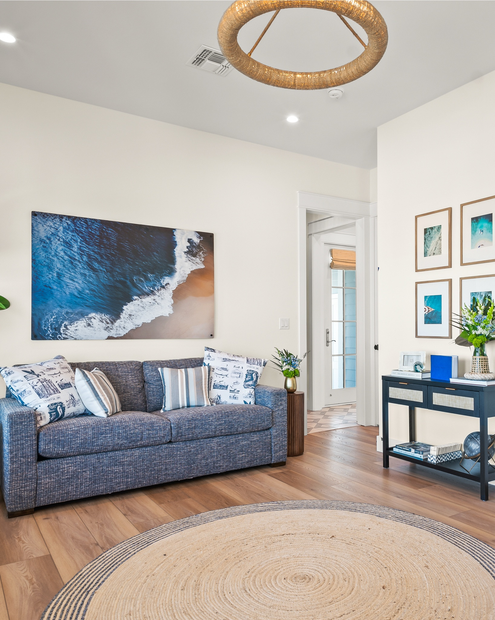 First impressions matter — and at CF Designs, we believe your home should welcome you with warmth, texture, and timeless coastal charm. This entryway at The Blue Water Villa Project sets the tone with layered natural materials, breezy blues, and a relaxed yet refined feel that speaks to our signature coastal aesthetic. From the curated console styling to the statement lighting and thoughtful artwork, every detail is designed to invite you in and instantly feel at home by the shore. 🌊✨

#CFDesigns #CoastalEntryway #BeachHouseDesign #CoastalInteriors #RelaxedLuxury#EntrywayGoals #CoastalLivingStyle #entryway #cfdesigns #portaransas #Texas #corpusChristi #cctxlocal #BlueWaterVillaProject

#LTKSaleAlert #LTKTravel