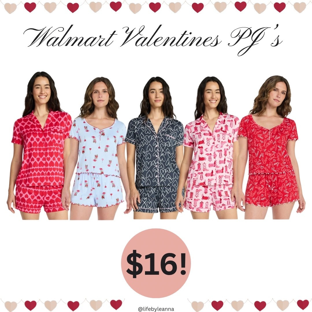 $16 Valentines PJ’s from Walmart! 






Walmart/ valentines/ pajamas / pjs

#LTKGiftGuide #LTKSeasonal #LTKFindsUnder50