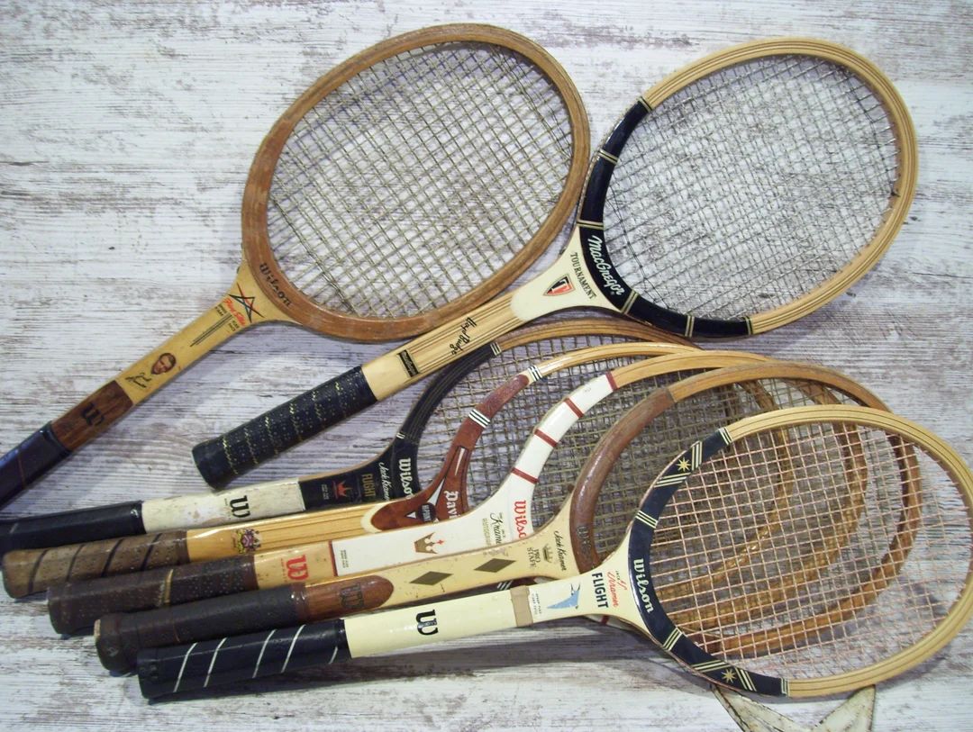 Jack Kramer Wood Tennis Rackets Wilson Spalding Butch Buchholz - Etsy | Etsy (US)