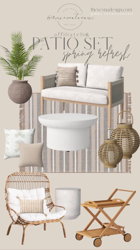Patio season is almost here and all of these pieces are on major SALE 🚨 

Patio season, patio furniture, rattan furniture, patio set, Target home, Target patio, Studio McGee Target, Target patio, sale alert, Target Threshold, Threshold, Target, spring decor, spring refresh, spring, seasonal, outdoor furniture, outdoor set, outdoor living, outdoor space, fire pit, outdoor side table, outdoor pillows, outdoor rugs, outdoor set, outdoor storage, outdoor cushions, outdoor egg chair, egg chair, outdoor fire pit, poolside, pool, chair, pool lounge chair, pool towels, towels, Target home, Target style, Threshold, Studio McGee, 

#LTKFind #LTKSeasonal #LTKsalealert