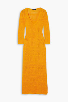 Click for more info about Renee crocheted cotton-blend midi dress