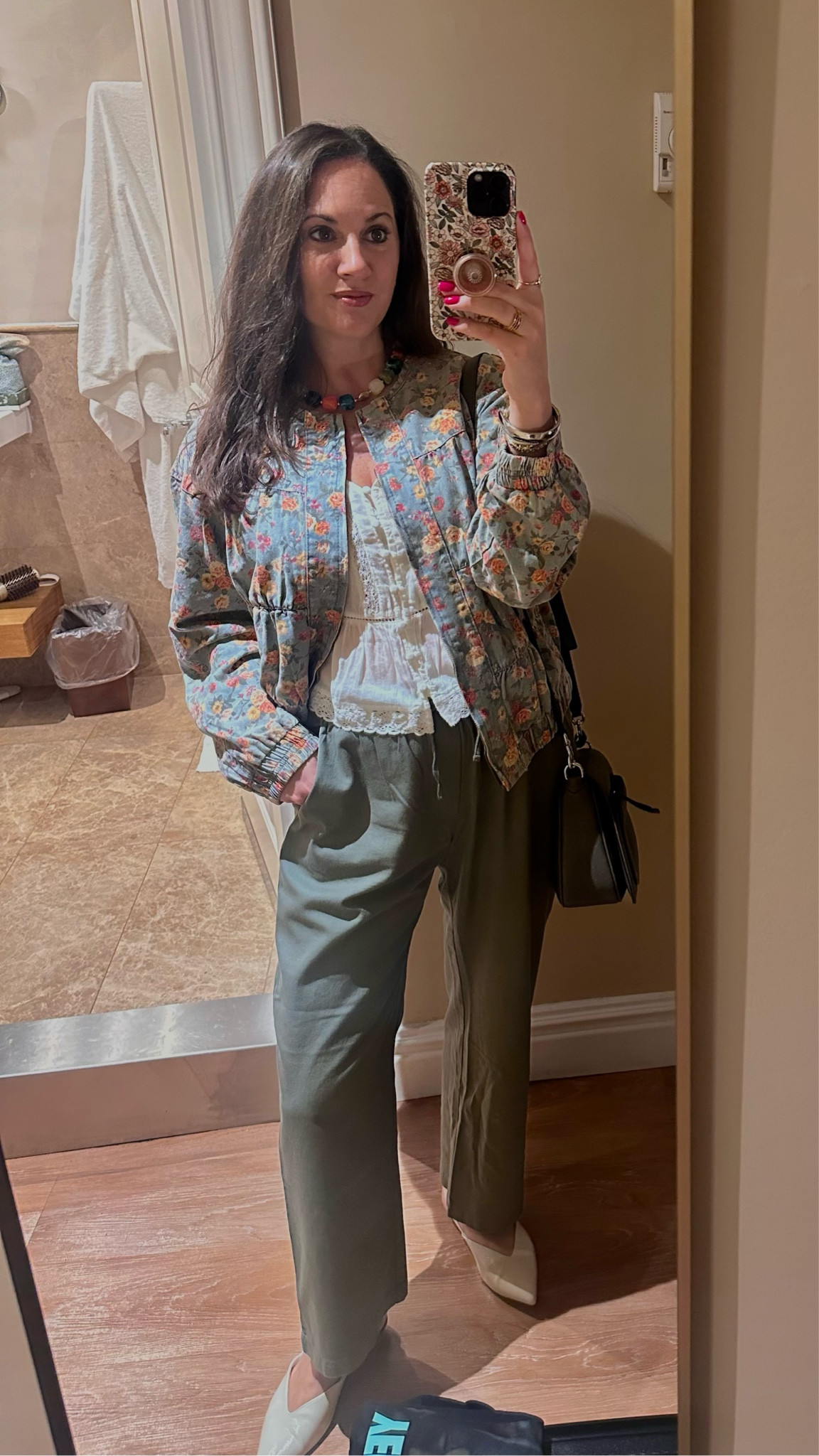 Catching up on the many #Italy ‘fits on our family vacation! This is mostly a #Gap outfit minus the floral jacket which I couldn’t resist. Perfect spring getup!

#LTKOver40 #LTKWorkwear #LTKootd