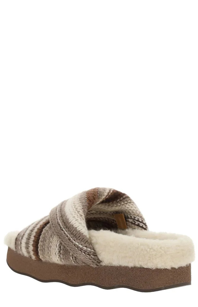 Chloé Wavy Flat Mules | Cettire Global