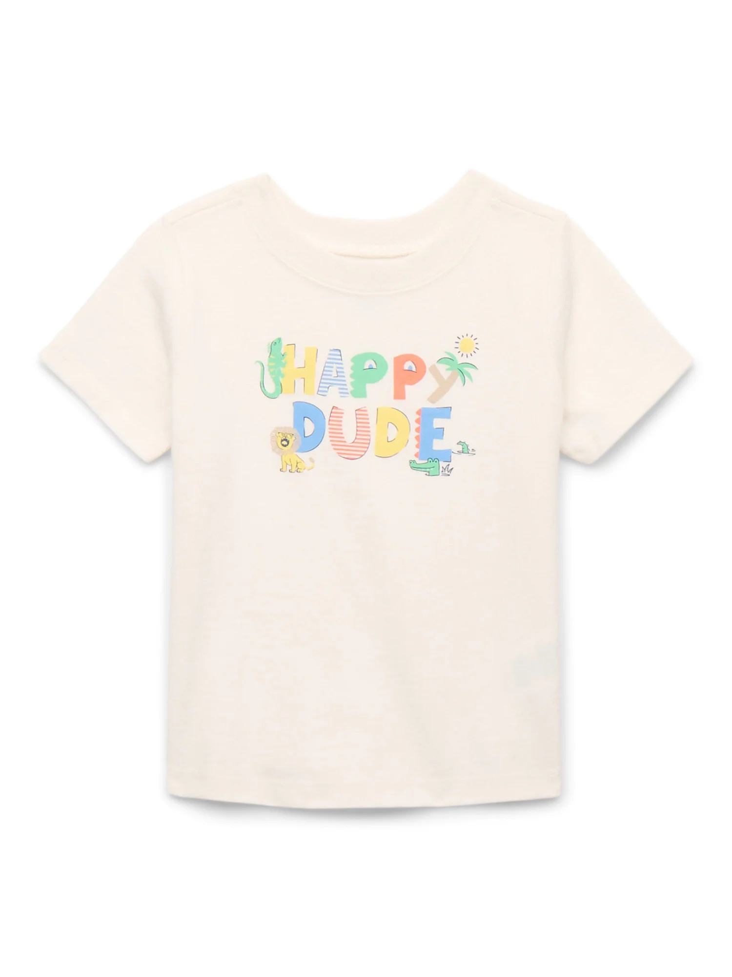 Garanimals Baby Boy Graphic T-Shirt with Short Sleeves, Sizes 0M-24M | Walmart (US)