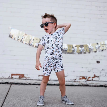 DISCO BIRTHDAY BOY DREAM SHORT SET | Dream Big Little Co.