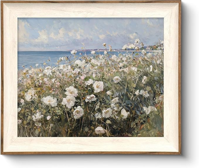 ASTRDECOR Framed Canvas Wall Art Room Decor, Vintage Landscape Wall Art for Home Decor Aesthetic ... | Amazon (US)