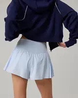 OFFLINE By Aerie Real Me Pleated Flowy Short | American Eagle Outfitters (US & CA)