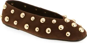 Jeffrey Campbell Fathom Studded Ballet Flat | Nordstrom | Nordstrom