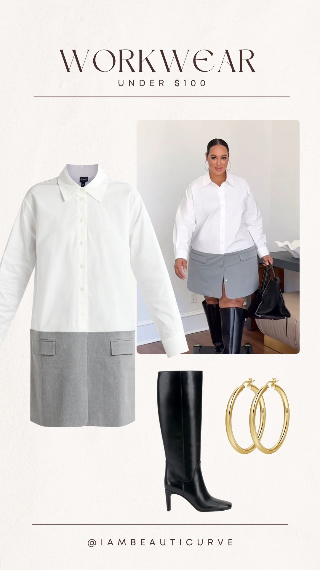 The cutest workwear dress 🤍

#LTKWorkwear #LTKPlusSize #LTKStyleTip