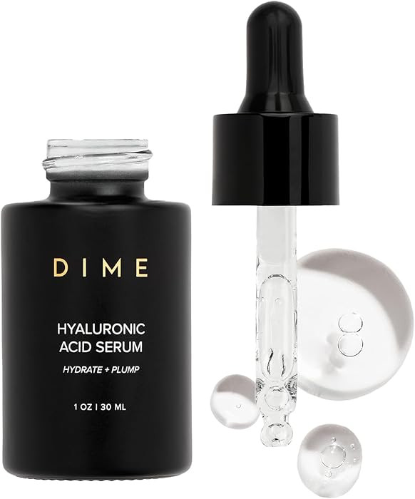 DIME Beauty Hyaluronic Acid Serum, Ultra Hydrating Face Serum with Pure Hyaluronic Acid, 1 oz / 3... | Amazon (US)