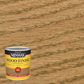 Minwax Wood Finish Oil-based Weathered Oak Satin Interior Stain (1-quart) | Lowe's