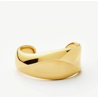 Sculptural Molten Cuff Bracelet | 18k Gold Plated | Missoma US