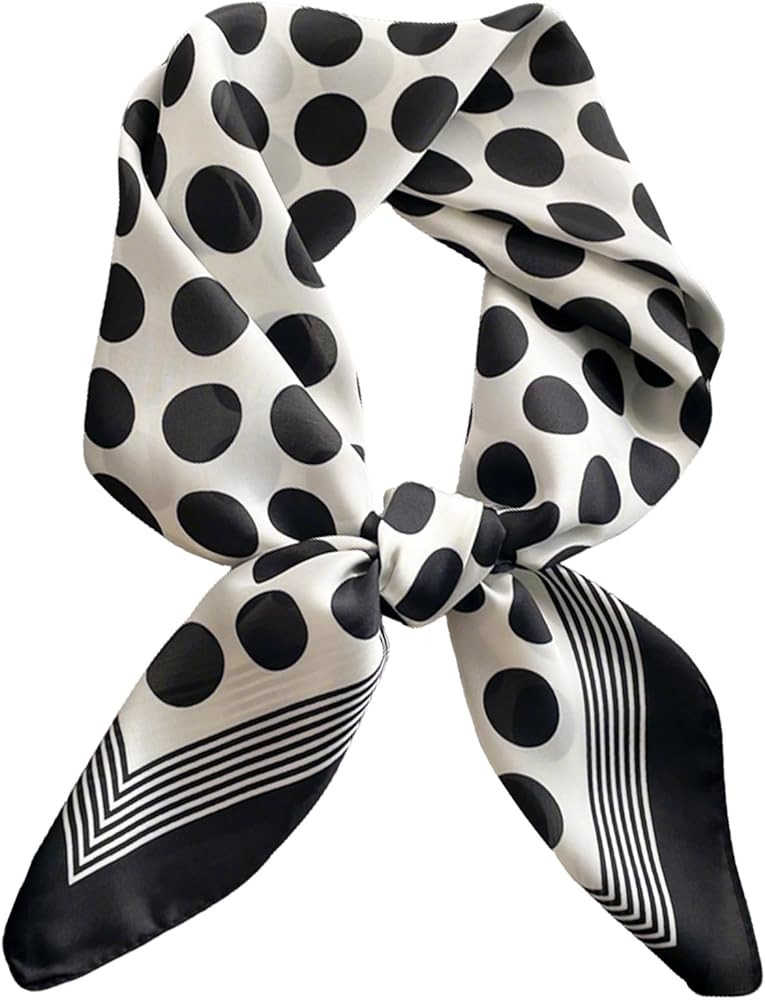 Clysoru Scarfs For Women Vibrant Colors Scarves Lightweight And Silky Square Scarf 27.5 * 27.5 in | Amazon (US)