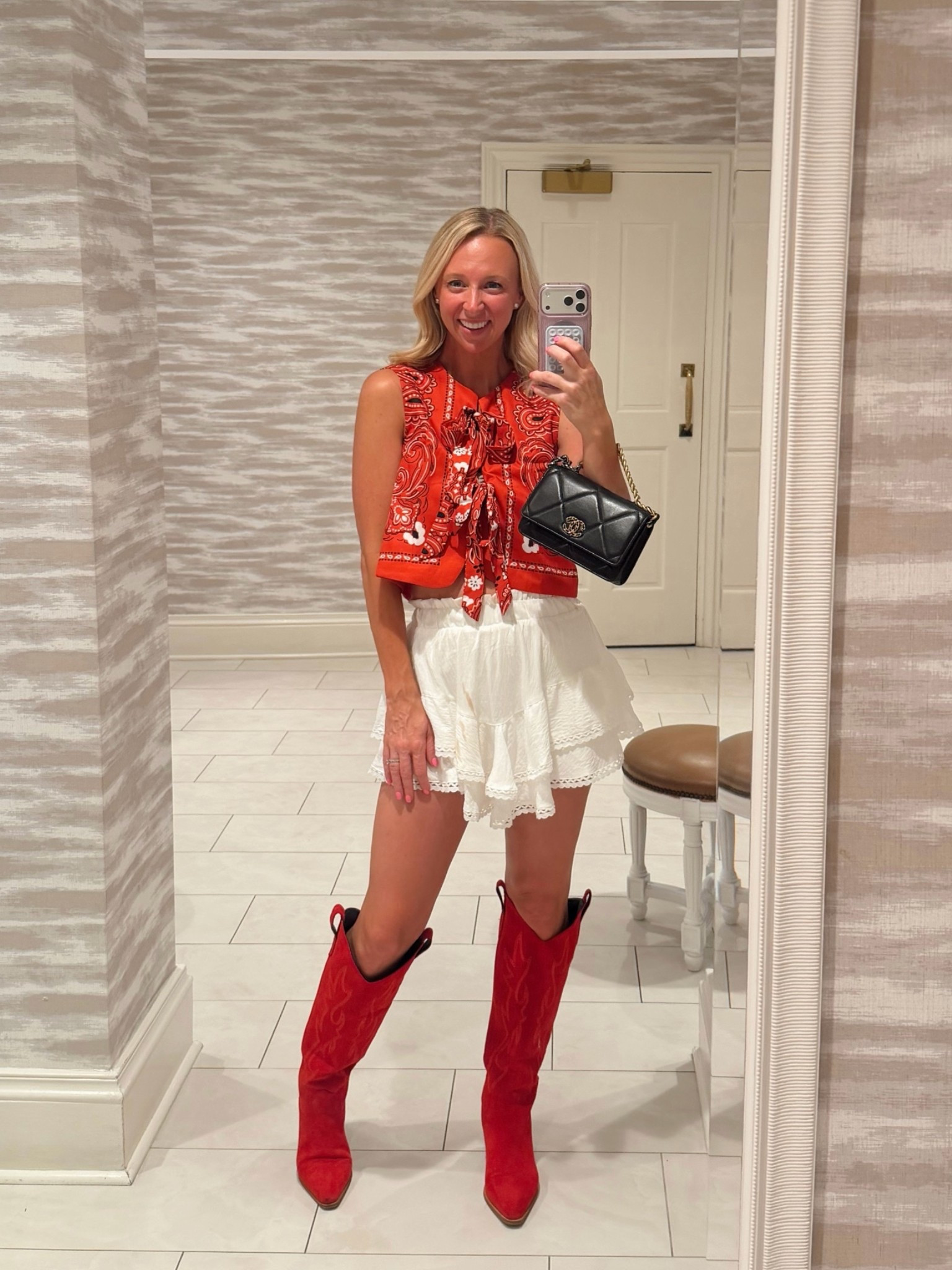 The boots. The top. The compliments! All from Amazon 🤠❤️

#LTKStyle #LTKFinds #AmazonFashion #CountryConcertOutfit #CountryNight #WesternStyle #CowgirlStyle #RedBoots #SummerStyle #OOTD

#LTKootd #LTKSaleAlert #LTKdayinmylife