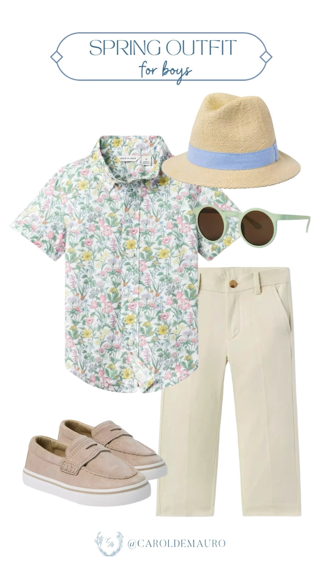 You’ll love how the lightweight garden-print fabric keeps your little guy cool while looking perfectly polished for a spring brunch! Pair that floral button-down with these cream trousers and soft suede loafers for a look that’s as comfortable as it is dapper.

vacation ready, kids fashion, toddler looks, spring style, little wanderer, capsule wardrobe, boys ootd, mom approved

#LTKSeasonal #LTKU #LTKKids