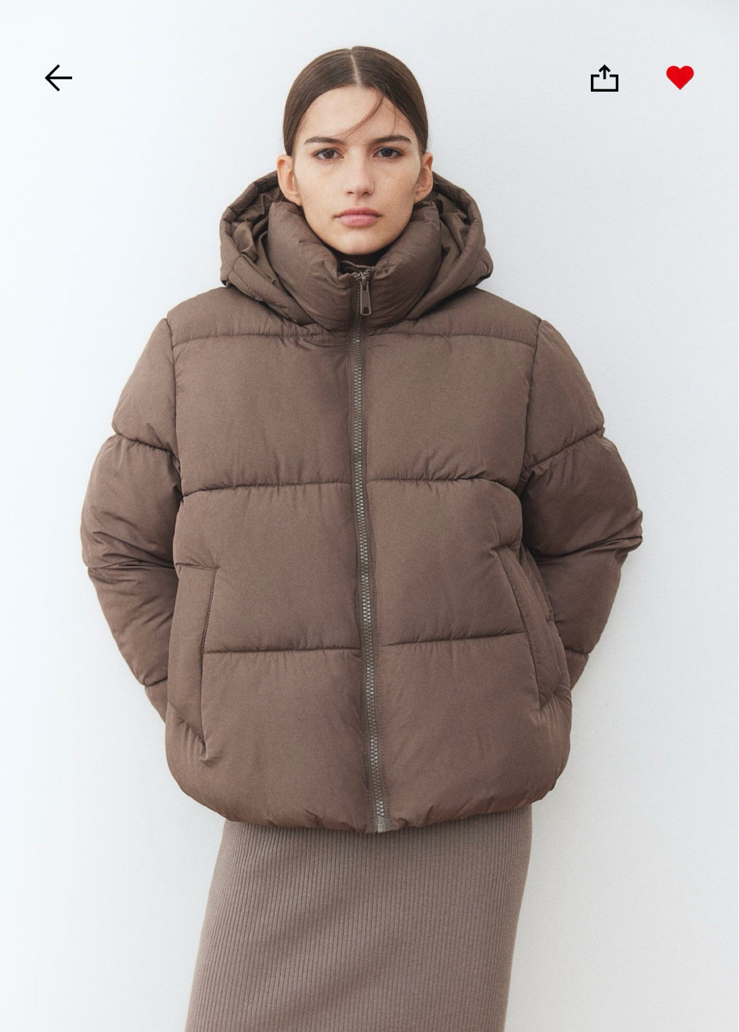 A stylish cozy neutral puffer! 

#LTKwinter #LTKuk #LTKmodest
