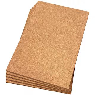 QEP 30 sq. ft. 2 ft. Wide x 3 ft. Long x 6mm Thick Natural Cork Sound Dampening Underlayment Shee... | The Home Depot