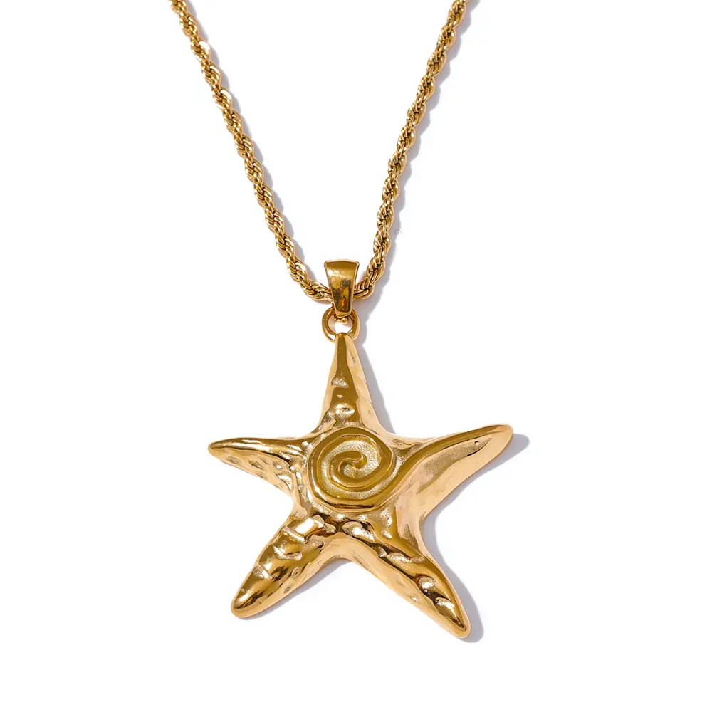 Odessa Starfish Necklace | Liv Bella Vita