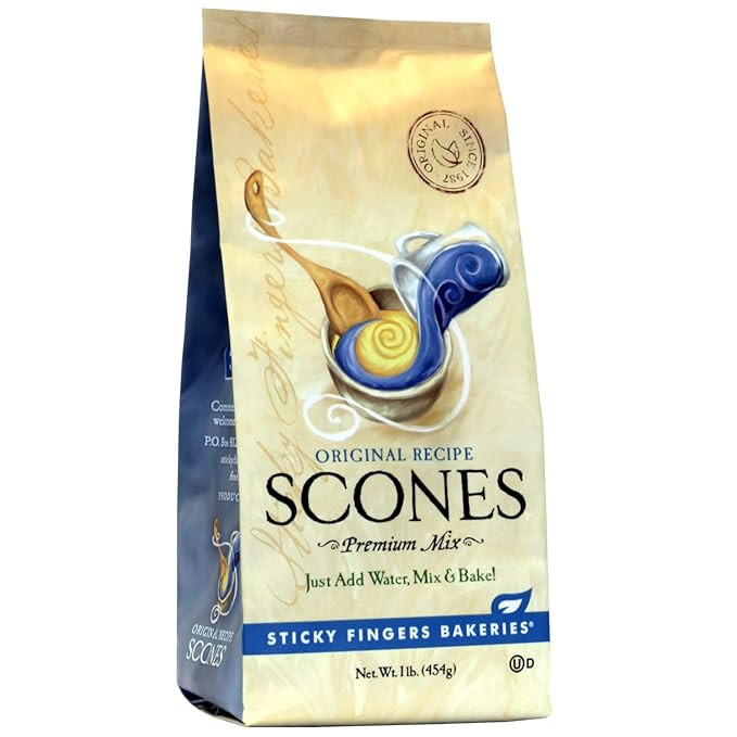 Sticky Fingers, Mix Scone Original English, 16 Ounce | Amazon (US)