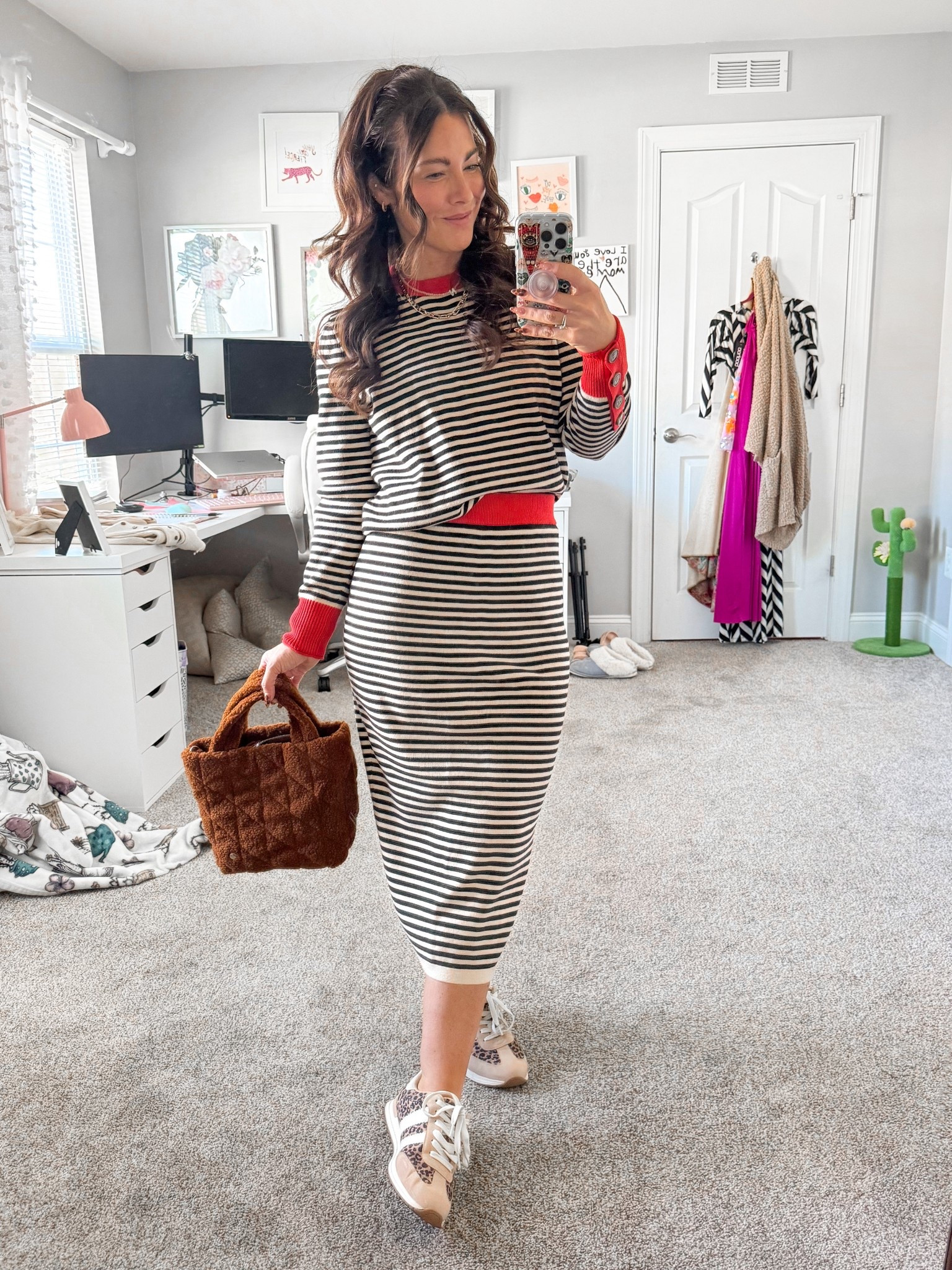 Such a good fall sweater set that can be dressed up or down. SO many color options. Super comfortable and warm - would be perfect for Thanksgiving!! 

#LTKStyleTip #LTKSaleAlert #LTKFindsUnder50