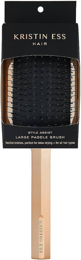 Kristin Ess Style Assist Large Detangling Hair Brush with Flexible Bristles - Ideal for Blow Dryi... | Amazon (US)
