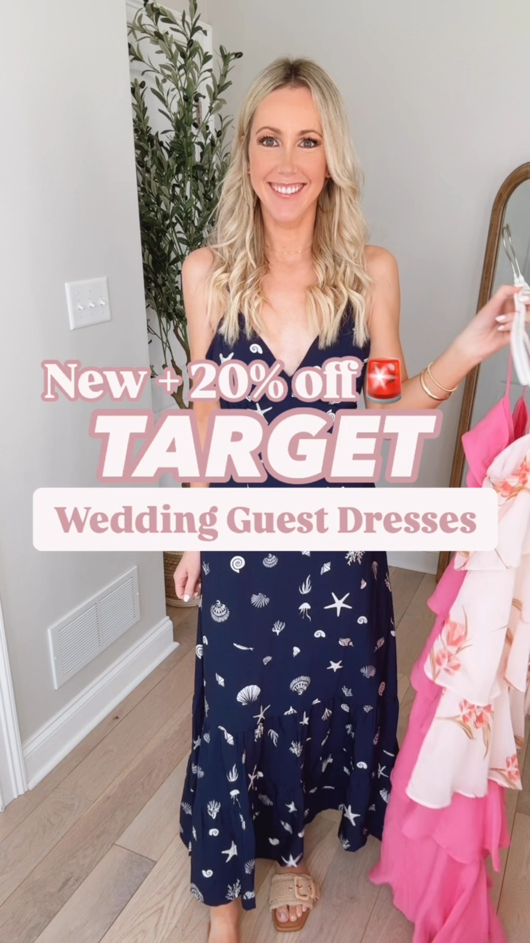 Spring dresses brand new at Target + 20% off! 🚨 These wedding guest dresses give major Abercrombie vibes without the price tag! OBSESSED with all the color options, the fits, and all the tiers! Straps are adjustable on both! Wearing my true size xs- I’m 5’7”. These statement dresses of course would be perfect for a wedding, but also love for cocktail parties, showers, special occasions, date night, and vacation! 

#LTKWatchNow #LTKWedding #LTKSaleAlert