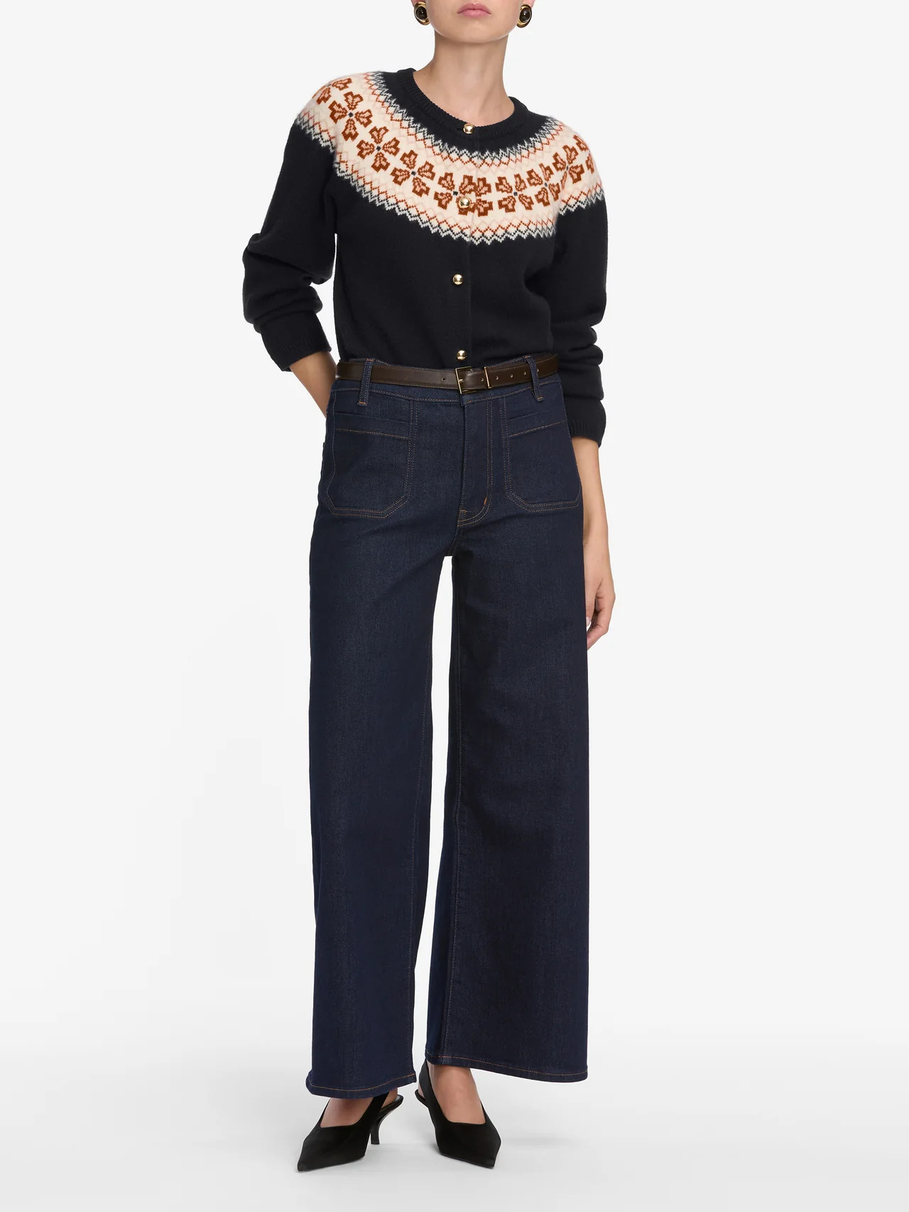 LE PIXIE SLIM PALAZZO MDRN PKT SAVIOR | Frame Denim