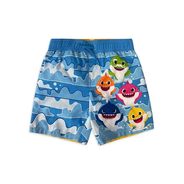 Baby Shark Toddler Boy Swim Trunks | Walmart (US)