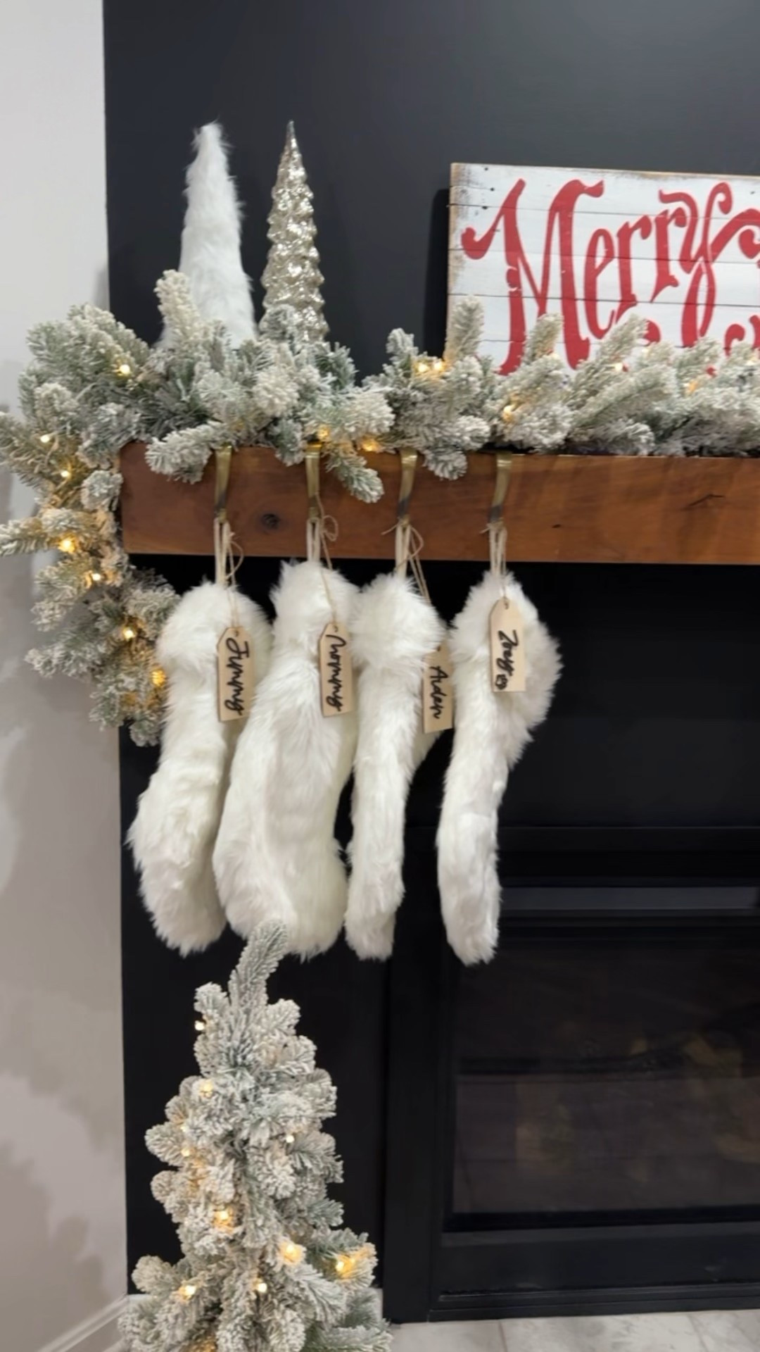 Christmas tree decor! Loving my winter wonderland.  Hard to get a shot without toys in the background!

#LTKGiftGuide #LTKSeasonal #LTKHoliday