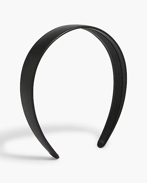 Faux-leather headband | J.Crew Factory