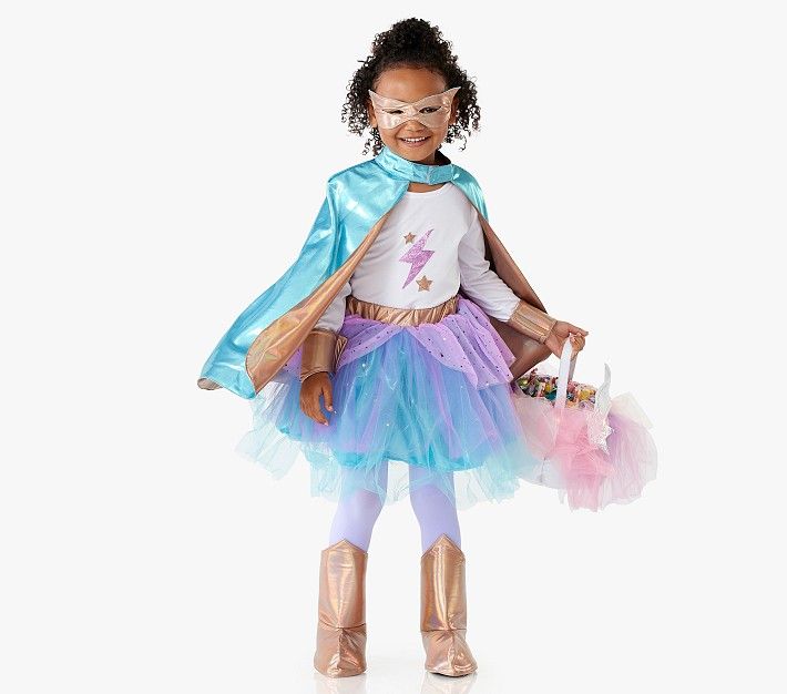 Superhero Girl Light-Up Costume | Pottery Barn Kids