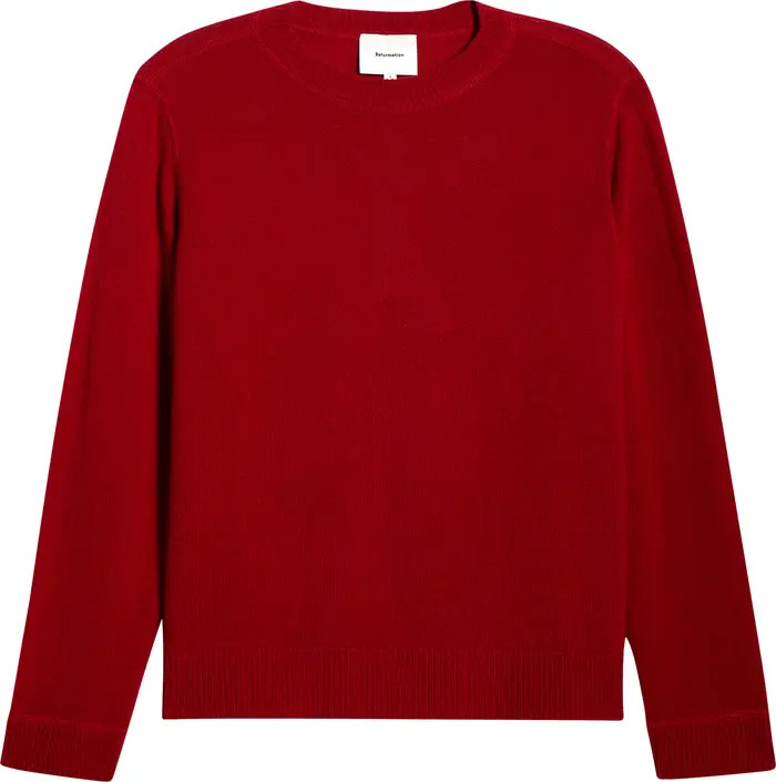 Reformation Stripe Cashmere Sweater | Nordstrom | Nordstrom