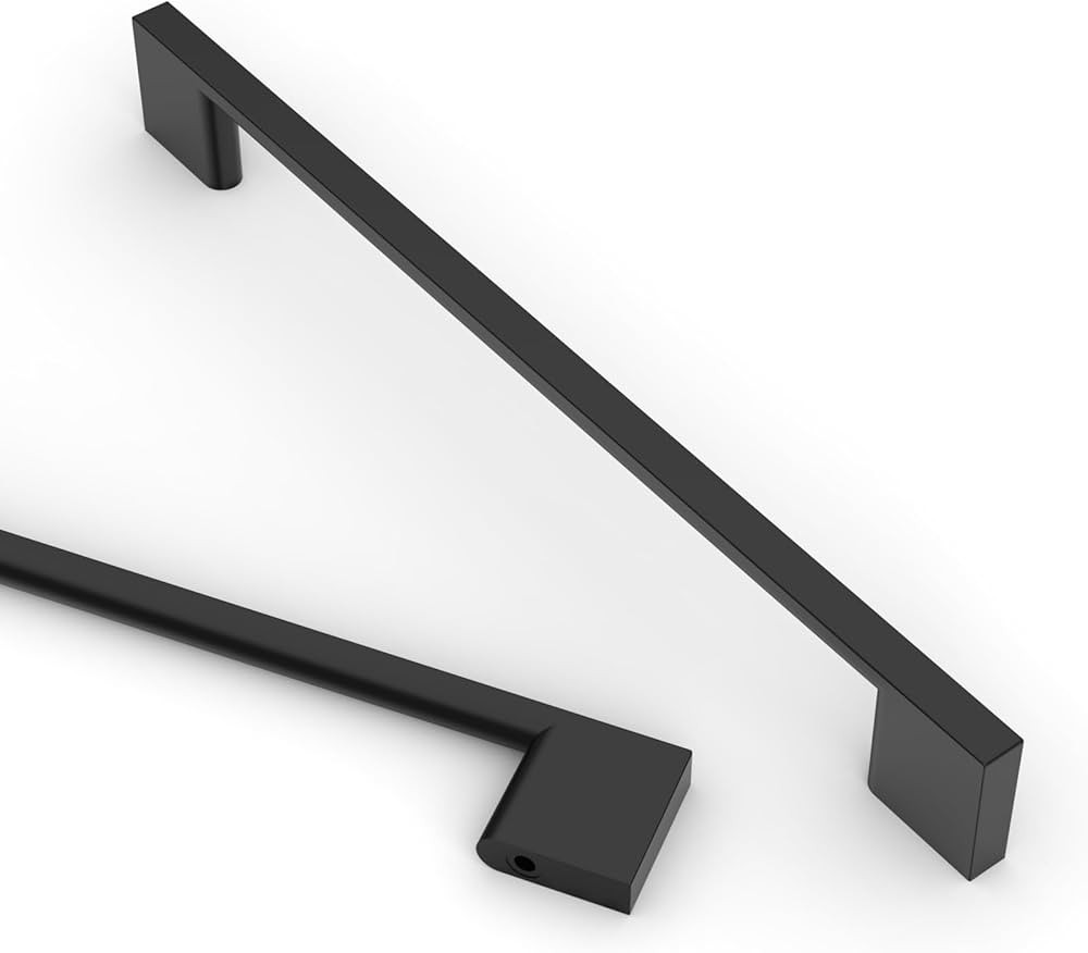 Asidrama 10 Pack 7.5 Inch(192mm) Matte Black Kitchen Cabinet Handles, Cabinet Pulls Kitchen Cabin... | Amazon (US)