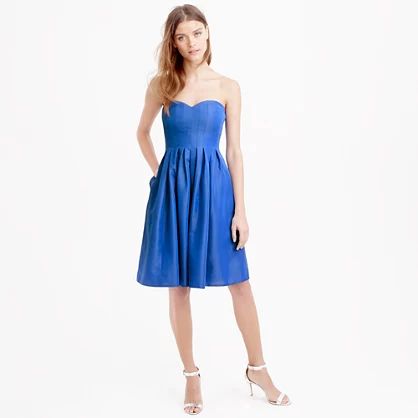 Marlie dress in classic faille | J.Crew US