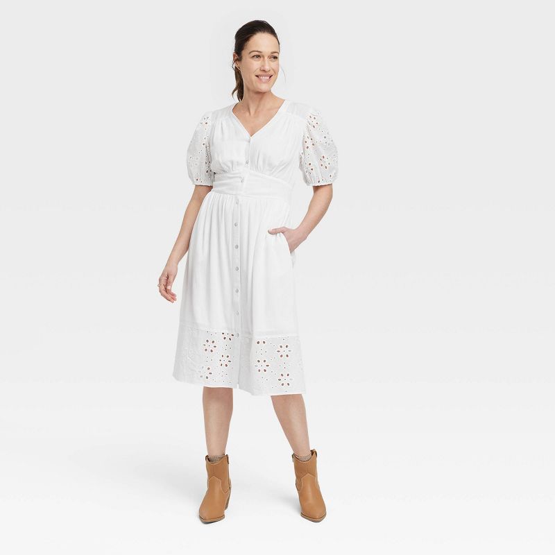 Women's Short Sleeve A-Line Dress - Knox Rose™ | Target