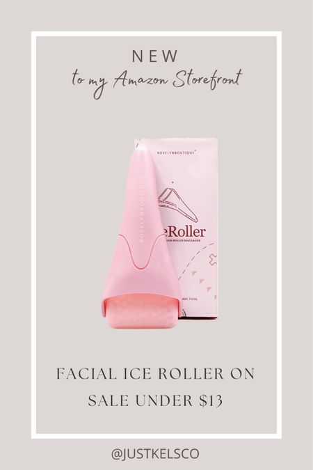 amazon find // face roller on sale under $13 

#LTKunder50 #LTKFind #LTKbeauty