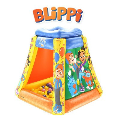 World Tech Toys Moonbug Blippi Inflatable Tent Ball Pit | Target