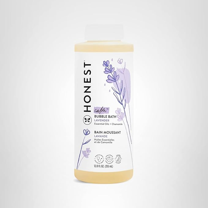The Honest Company Foaming Bubble Bath, Gentle Tear-Free Hypoallergenic Baby Wash with Naturally ... | Amazon (US)