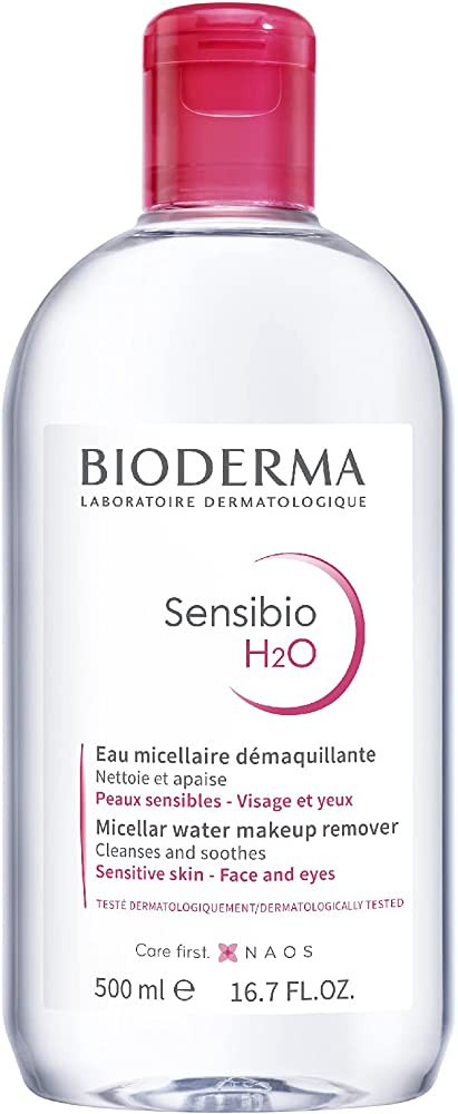 Bioderma - Sensibio - H2O Micellar Water - Makeup Remover Cleanser - Face Cleanser for Sensitive ... | Amazon (US)