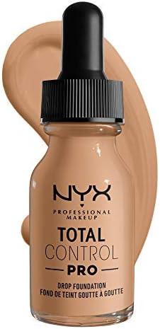 NYX PROFESSIONAL MAKEUP Total Control Pro Drop Foundation, Skin-True Buildable Coverage - Medium Oli | Amazon (US)
