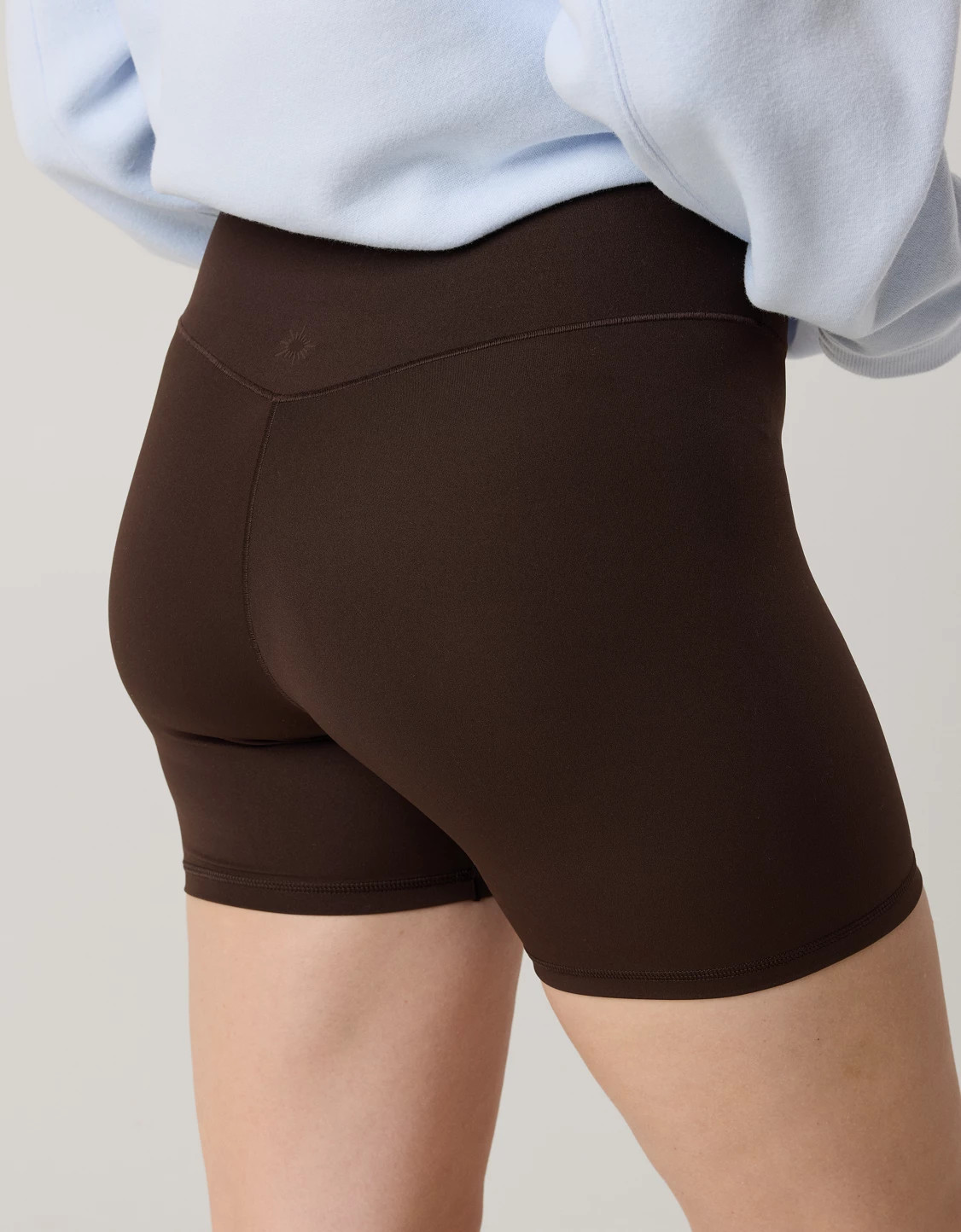 OFFLINE By Aerie Real Me Crossover High Waisted 5" Bike Short | American Eagle Outfitters (US & CA)