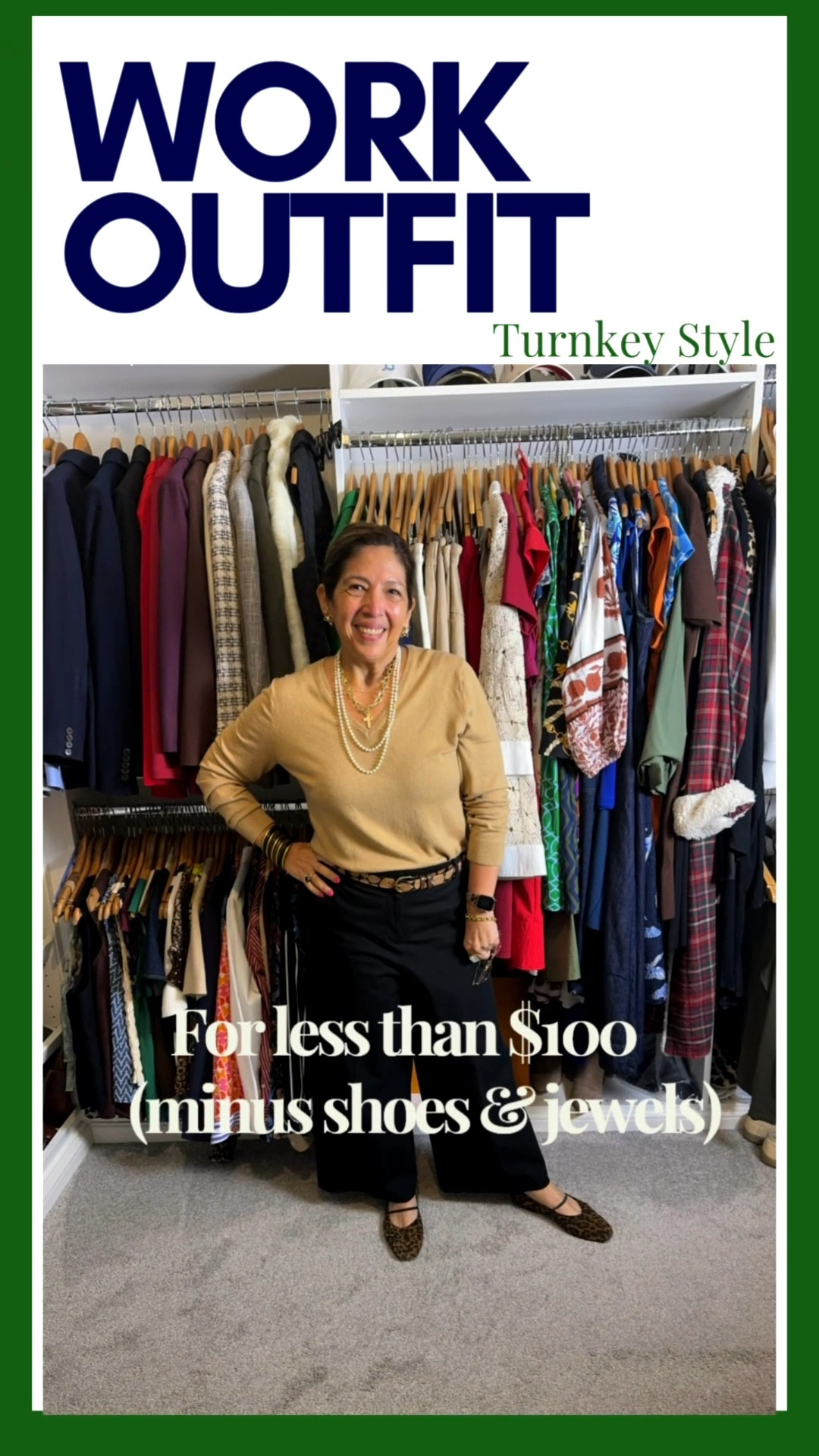 Less than $100 and feeling like a million bucks! 
Soft sweater + comfy pants for all-day comfort, add a fun belt and jewelry to complete the look. 
When your basics are solid, getting dressed for work becomes easy. What's your favorite budget find right now? 👇 #AffordableFashion #OfficeStyle 


#LTKWorkwear #LTKSpringSale #LTKSaleAlert